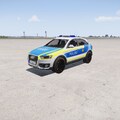 Audi Q3 Polizei