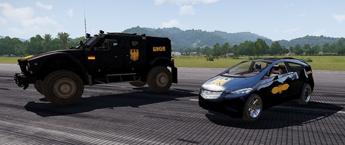 GSG9 - Hunter & Hatchback Vorne