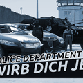 Polizei Werbeplakat