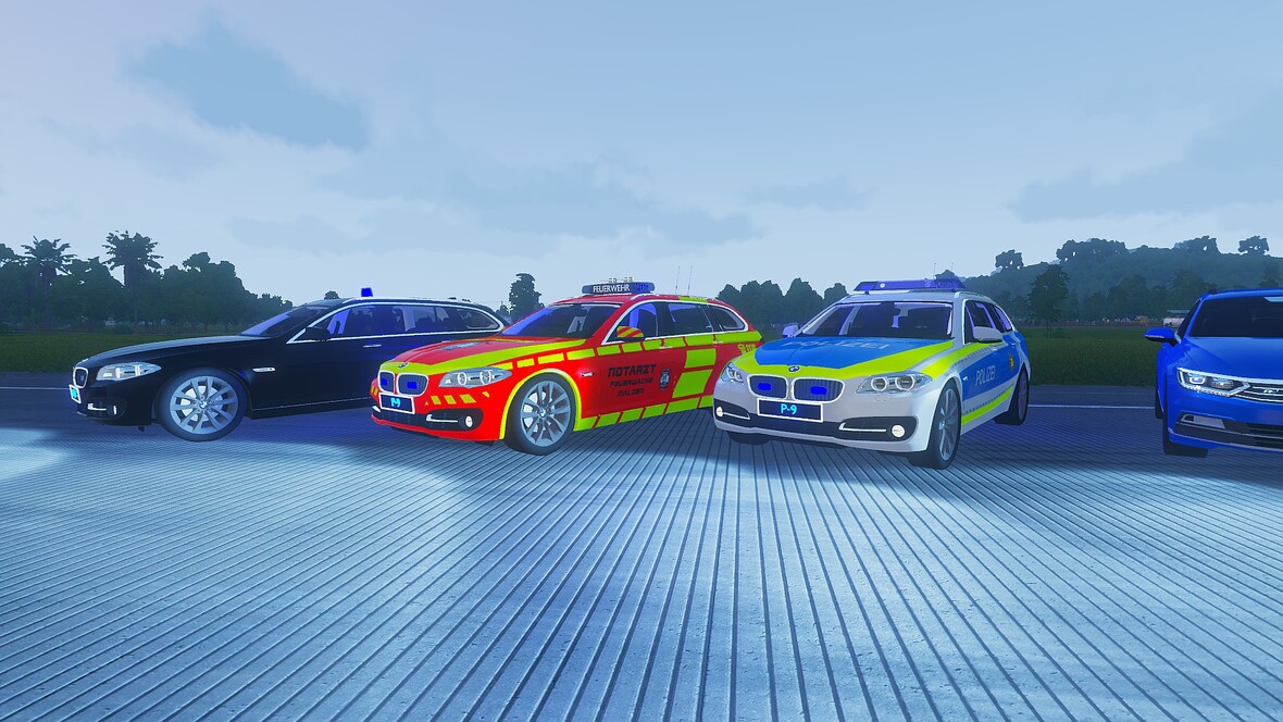 2016 VW Passat & BMW 5er Touring Cop,ACM,Notarzt,Zivil