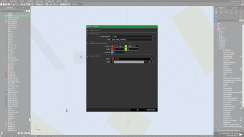 editor screen