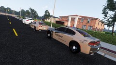 Vulcano Island Sheriff Department | Chevrolet Camaro & Dodge Charger R/T 