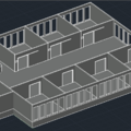 Patienten Zimmer AutoCad