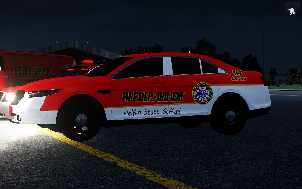 DirtyCave Fire Department Ford Taurus