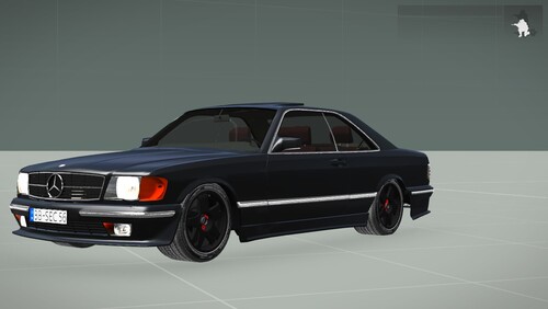 Mercedes 560 SEC AMG