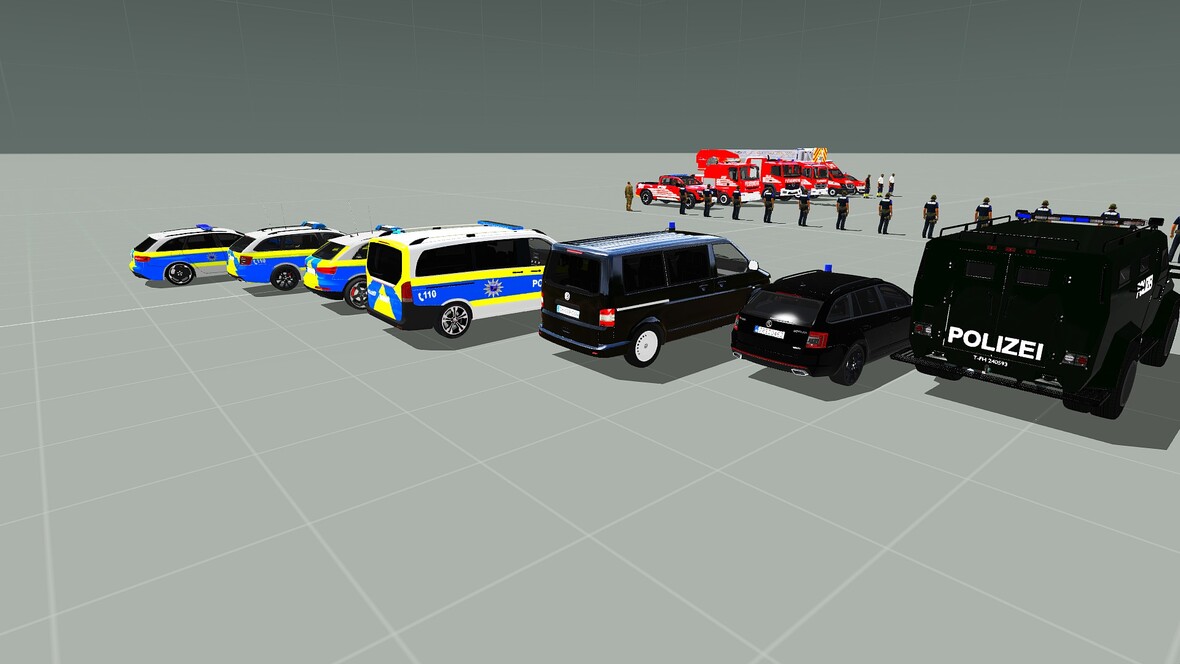 Fahrzeugflotte Polizei