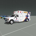 Ambulance Fire Department Car Skin | Atlantik Gaming
