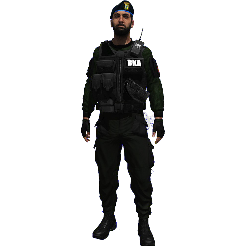 NewCityLife Bundeskriminalamt Pullover mit Weste