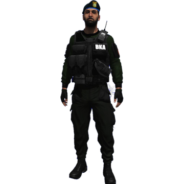 NewCityLife Bundeskriminalamt Pullover mit Weste