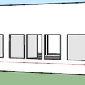 TFM-PD-V2 | Ansicht Eingang Sketchup