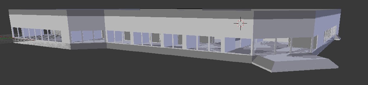 TFM-PD-V2 | Ansicht Eingang in Blender