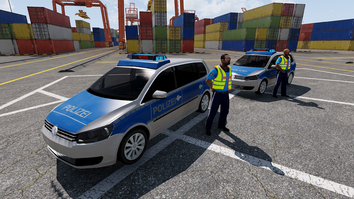 2010 Volkswagen Touran Polizei