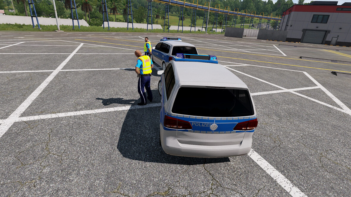 2010 Volkswagen Touran Polizei