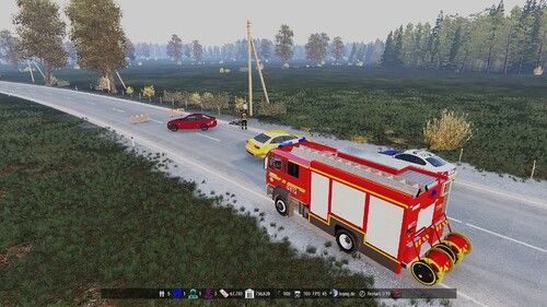 Unfall auf der B3