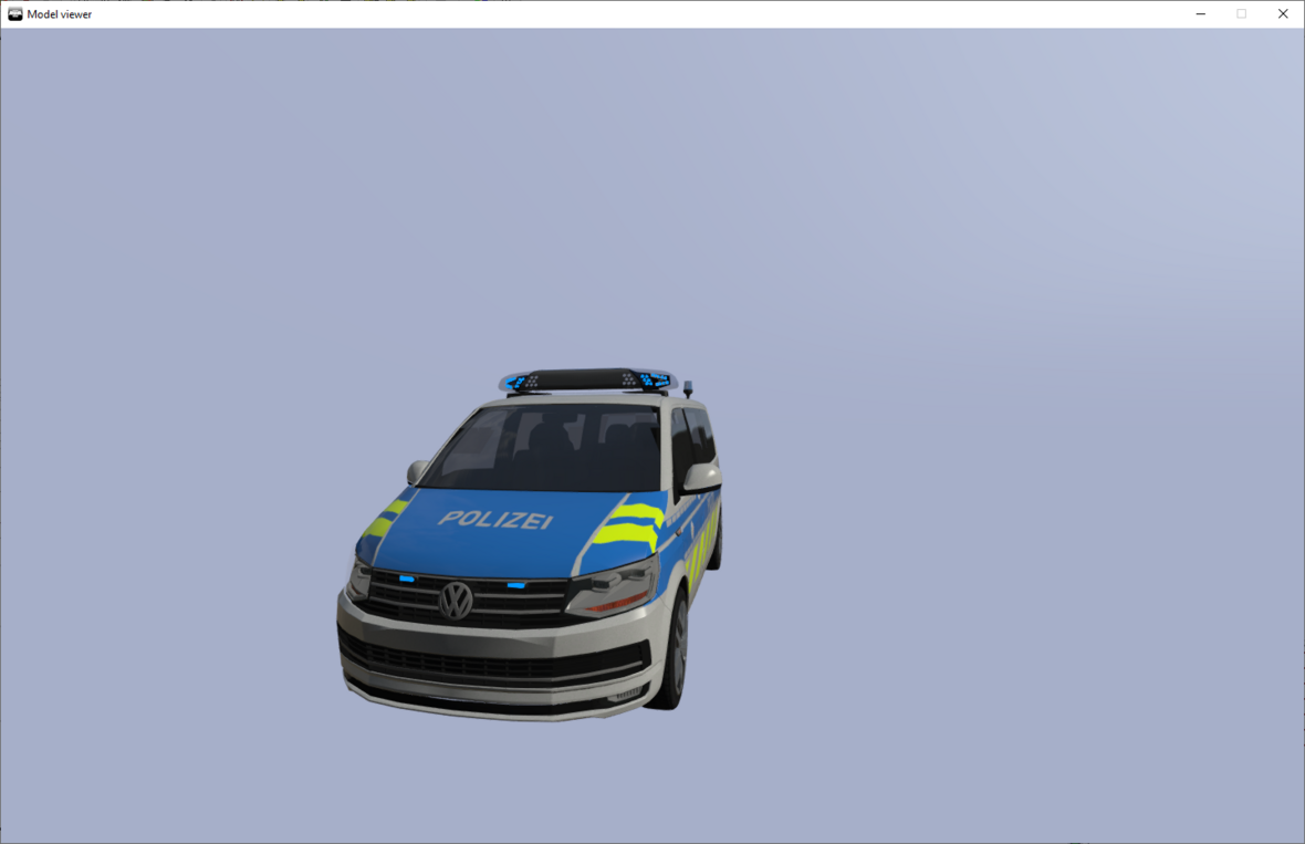 [W.I.P] VW T6 Polizei NRW