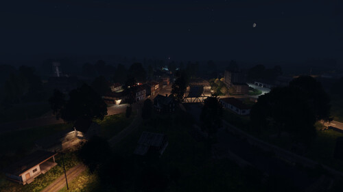 Bergen bei Nacht #1