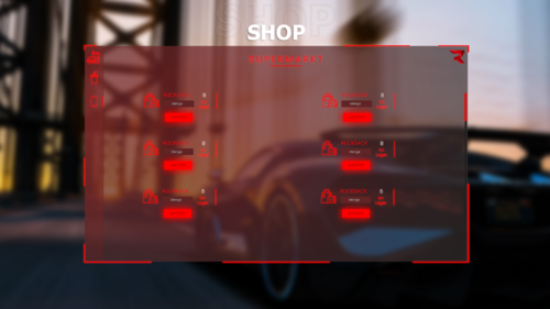 FiveM Shop UI